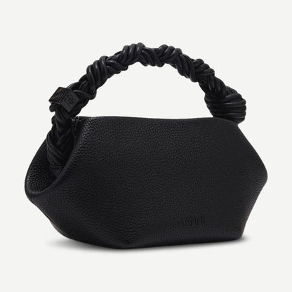 Ganni Bou Bag Mini Grained - Black