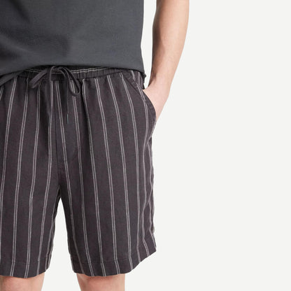 Moonbay Stripe Short - Soft Black - Galvanic.co