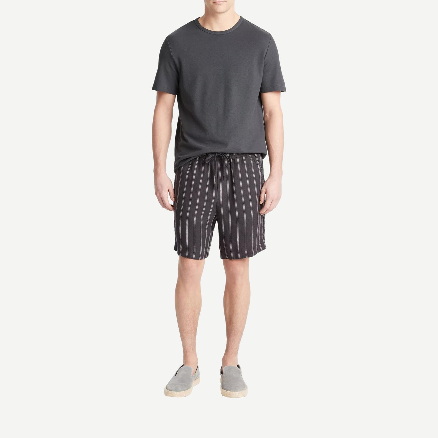 Moonbay Stripe Short - Soft Black - Galvanic.co