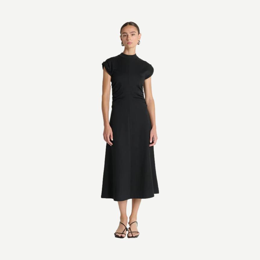Neva Dress - Jet Black - Galvanic.co