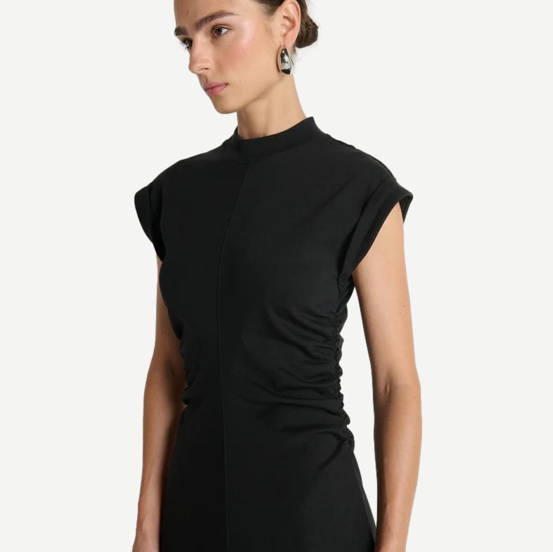 Neva Dress - Jet Black - Galvanic.co