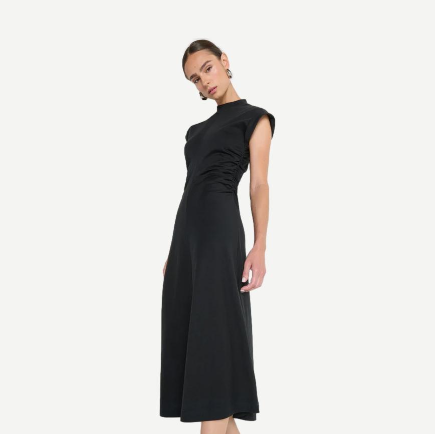 Neva Dress - Jet Black - Galvanic.co