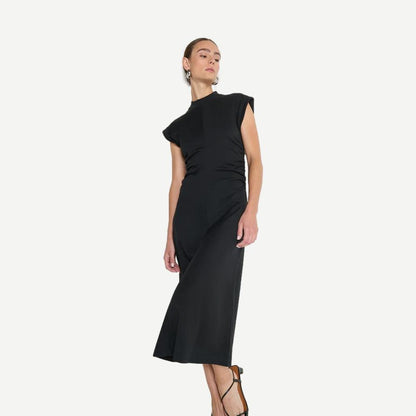 Neva Dress - Jet Black - Galvanic.co