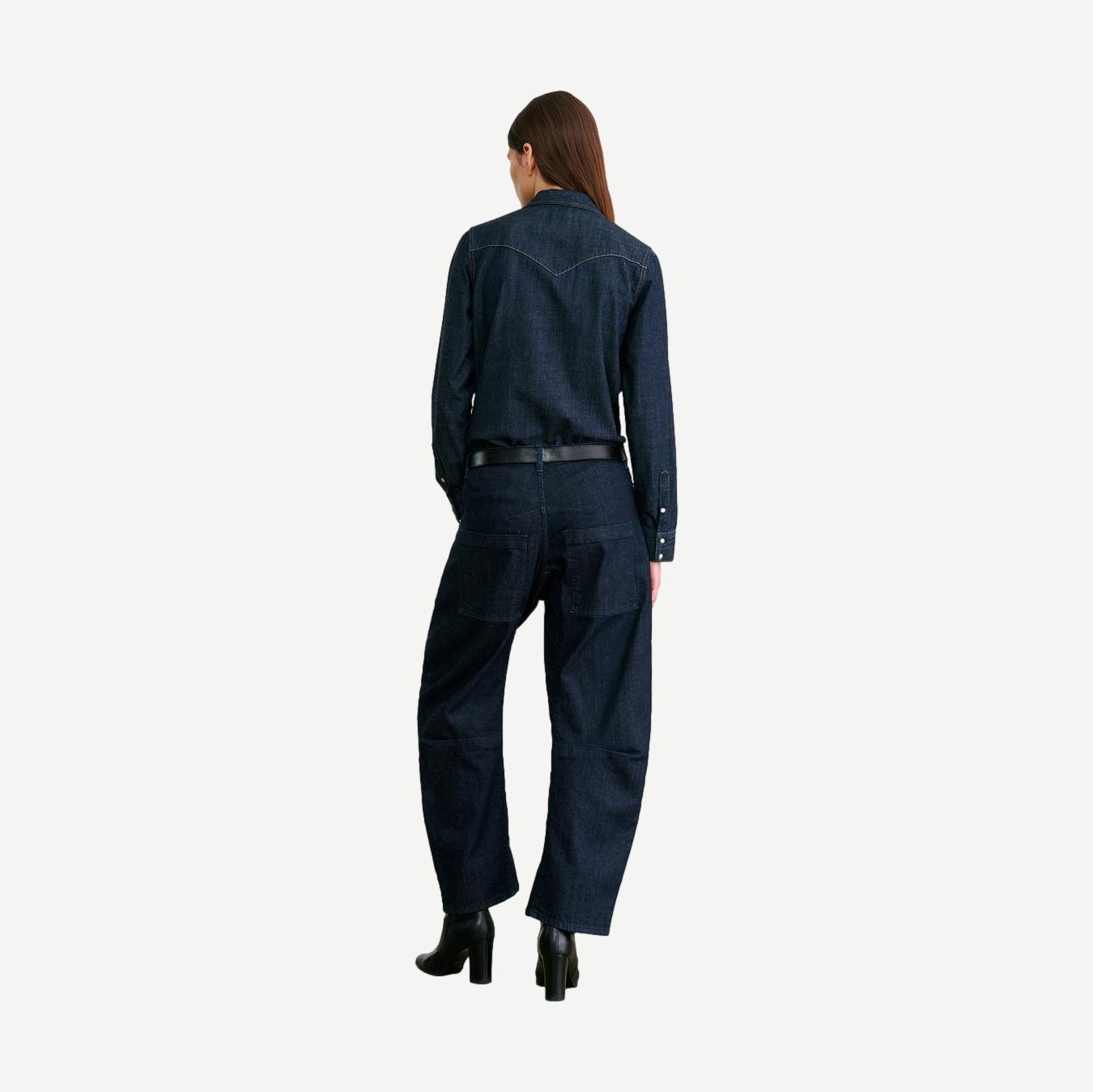 Travis Shirt - Indigo Rinse - Galvanic.co