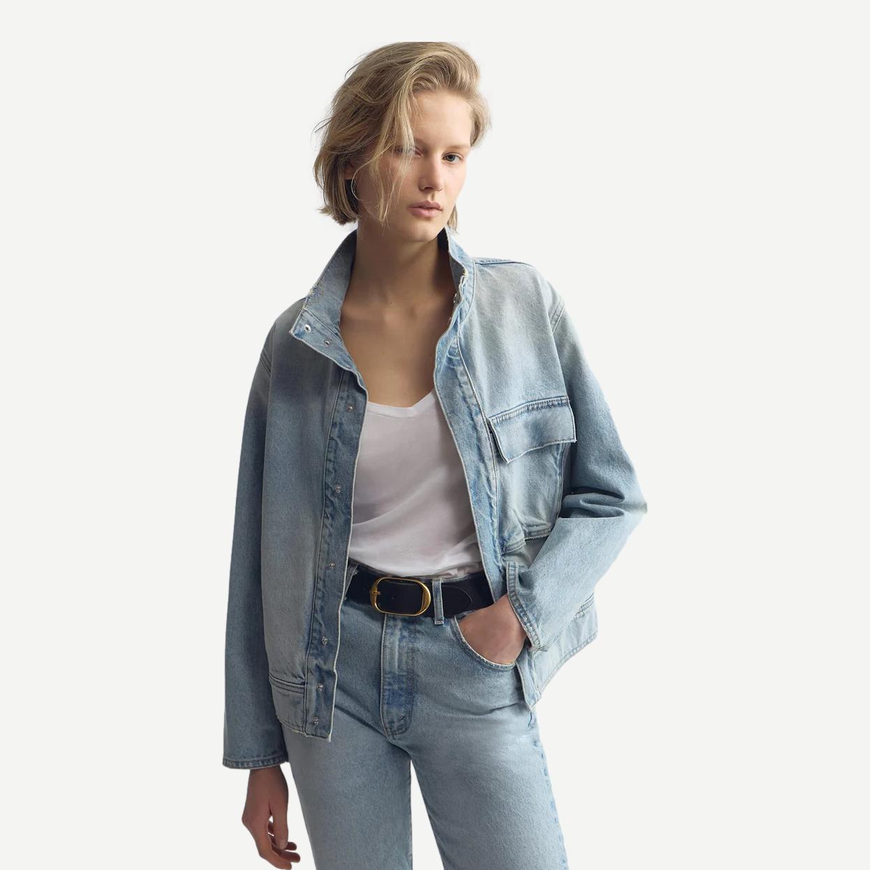 Marilou Denim Jacket - Alice Wash