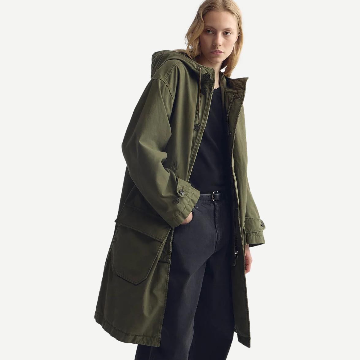 Delmar Parka - Dark Laurel