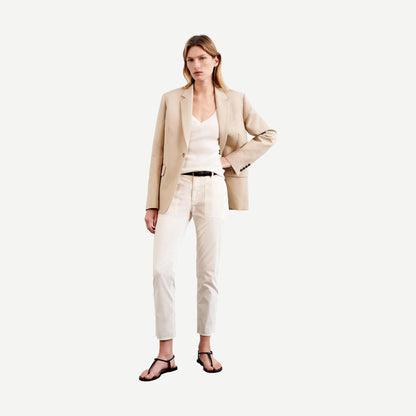 Jenna Pant - Eggshell - Galvanic.co