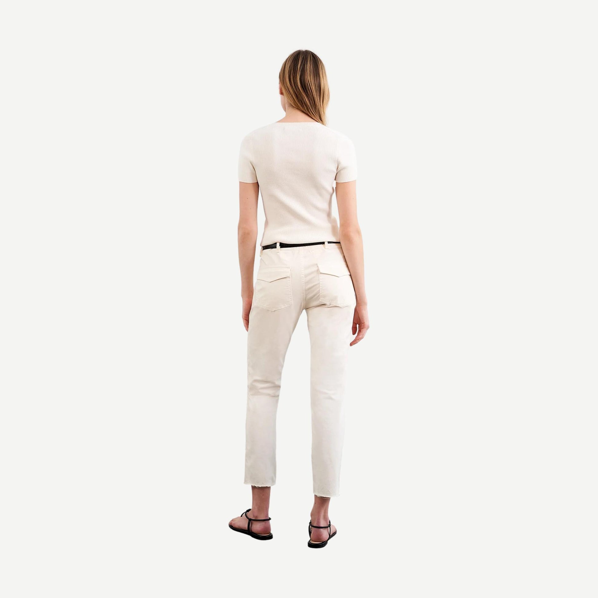 Jenna Pant - Eggshell - Galvanic.co