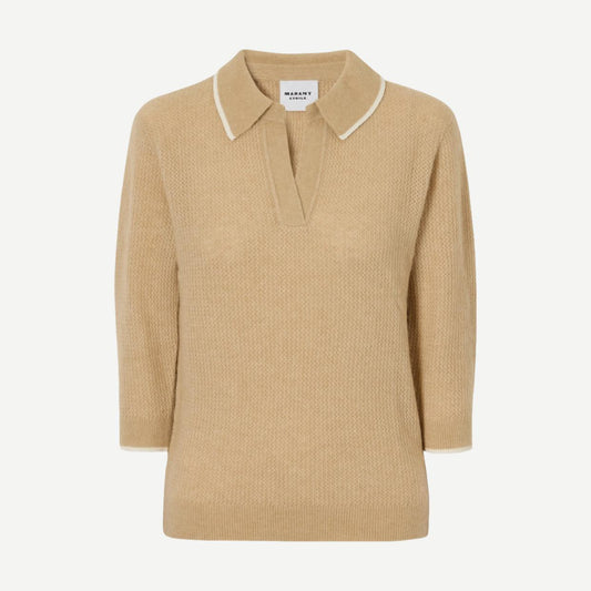 Nathalie Pullover - Camel - Galvanic.co