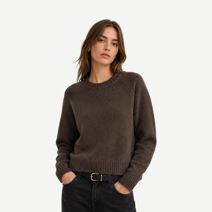 Laurel Sweater - Walnut Heather - Galvanic.co