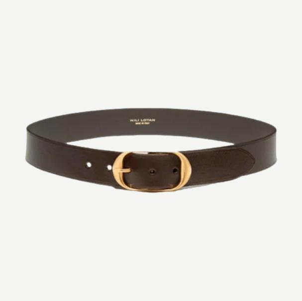Nili Belt - Vintage Brown/Antique Brass - Galvanic.co