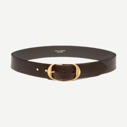 Nili Belt - Vintage Brown/Antique Brass - Galvanic.co