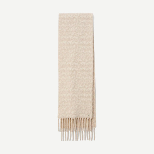 Nora Scarf Twisty - Ecru Melange