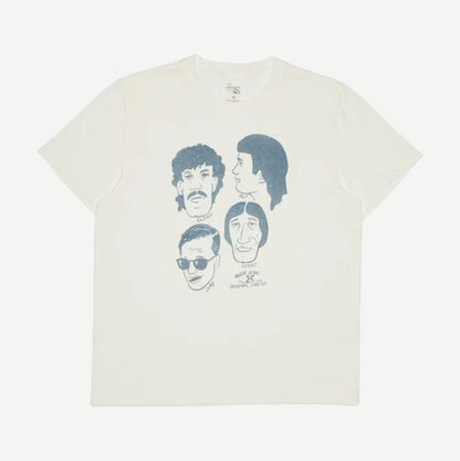 Roy T-Shirt Fab Four - Chalk White