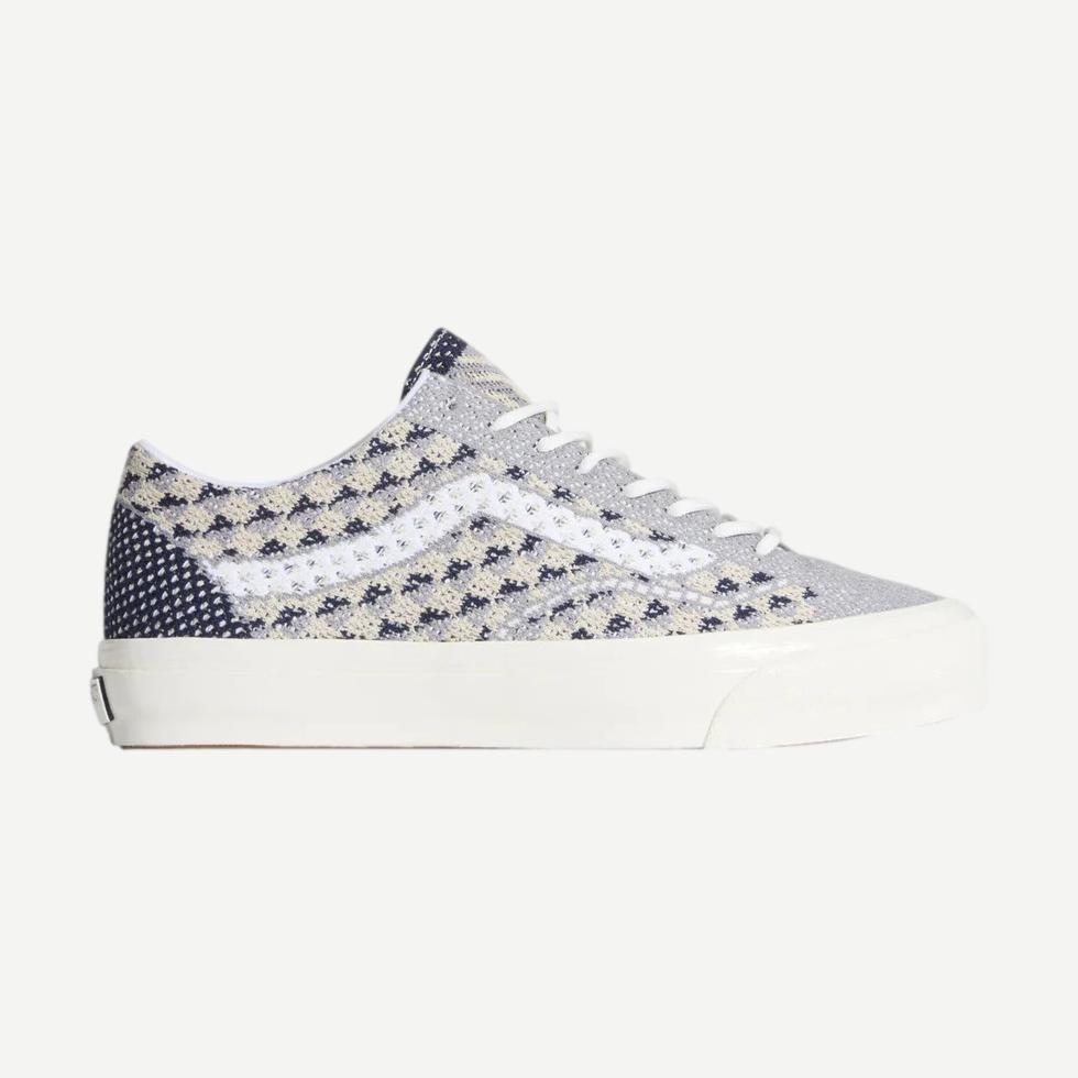 LX Old Skool 36 - EK Geo Check Frost Grey - Galvanic.co