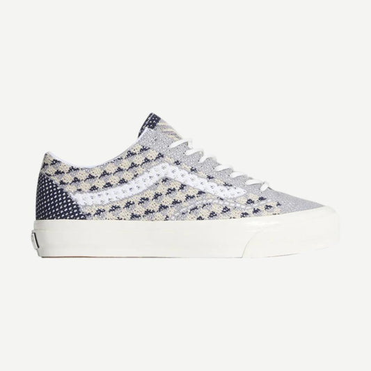 LX Old Skool 36 - EK Geo Check Frost Grey - Galvanic.co