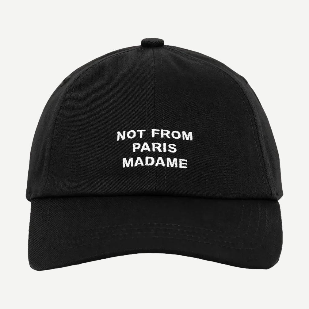 Slogan Cap - Black
