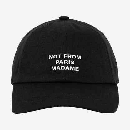 Slogan Cap - Black
