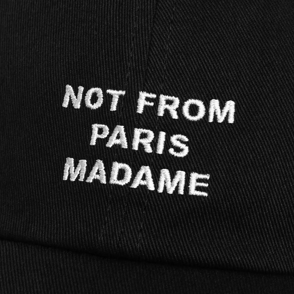 Slogan Cap - Black
