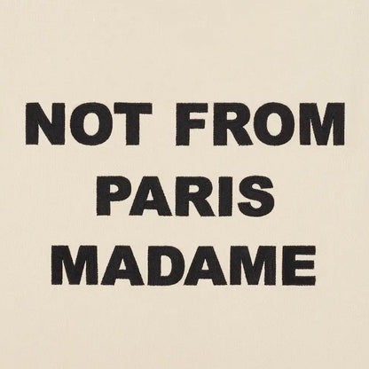 Bold Slogan Hoodie - Mastic