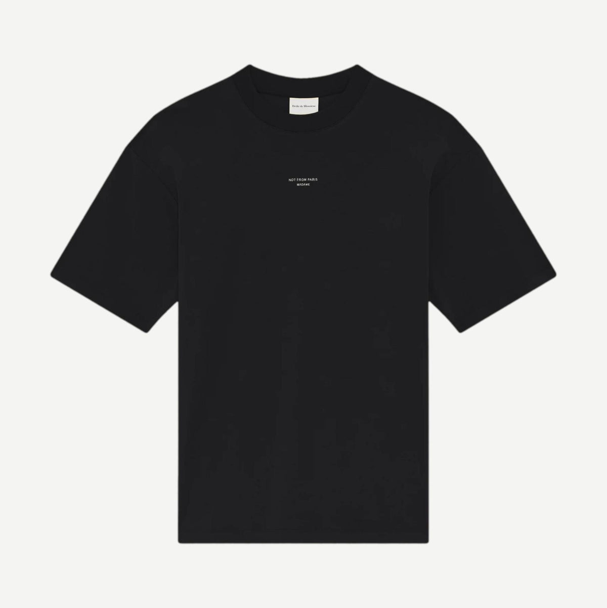 Classic Slogan Tee - Black