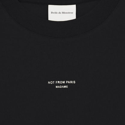Classic Slogan Tee - Black