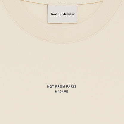 Classic Slogan Tee - Mastic