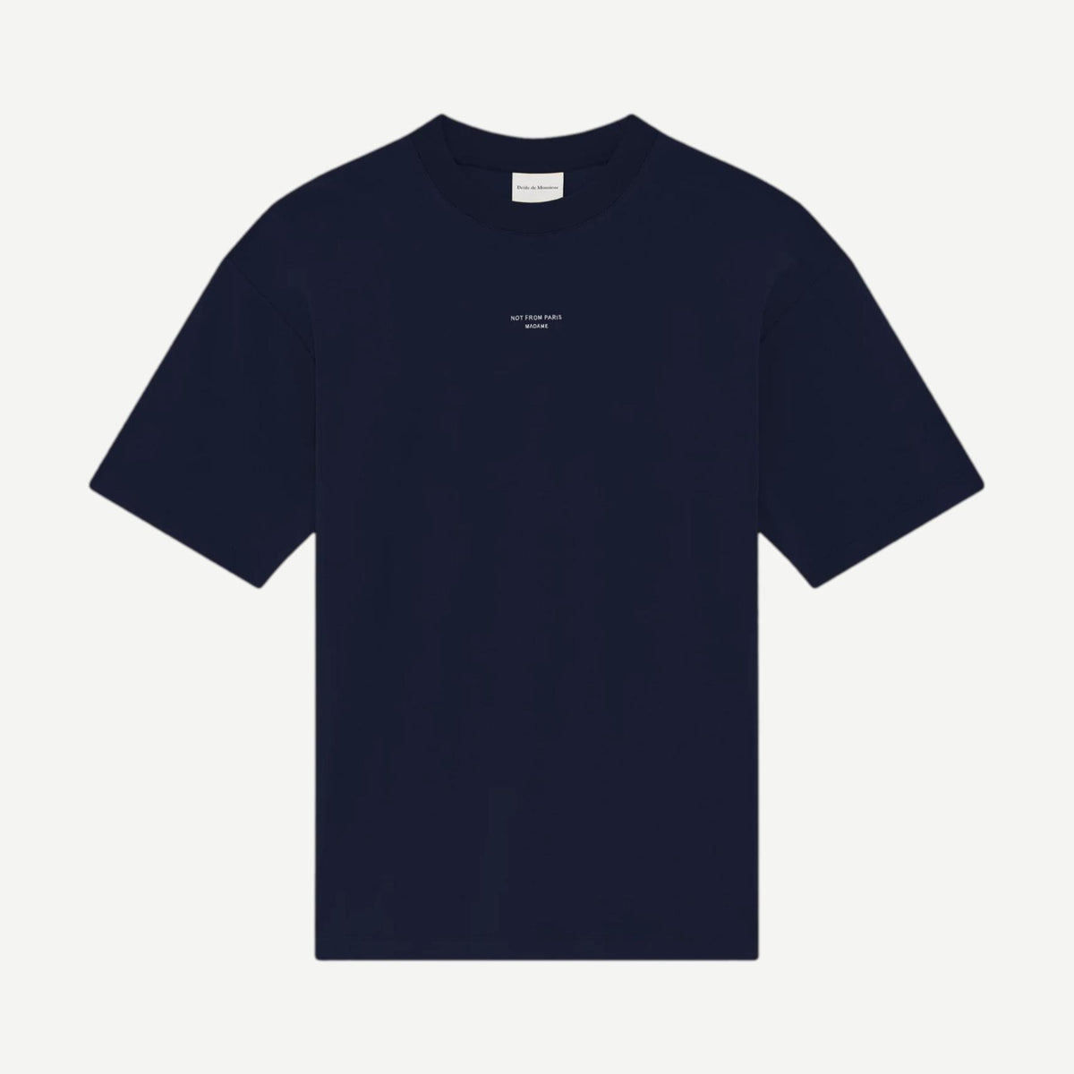 Classic Slogan Tee - Navy
