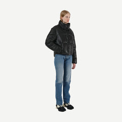 Jemma Puffer Jacket - Noir - Galvanic.co