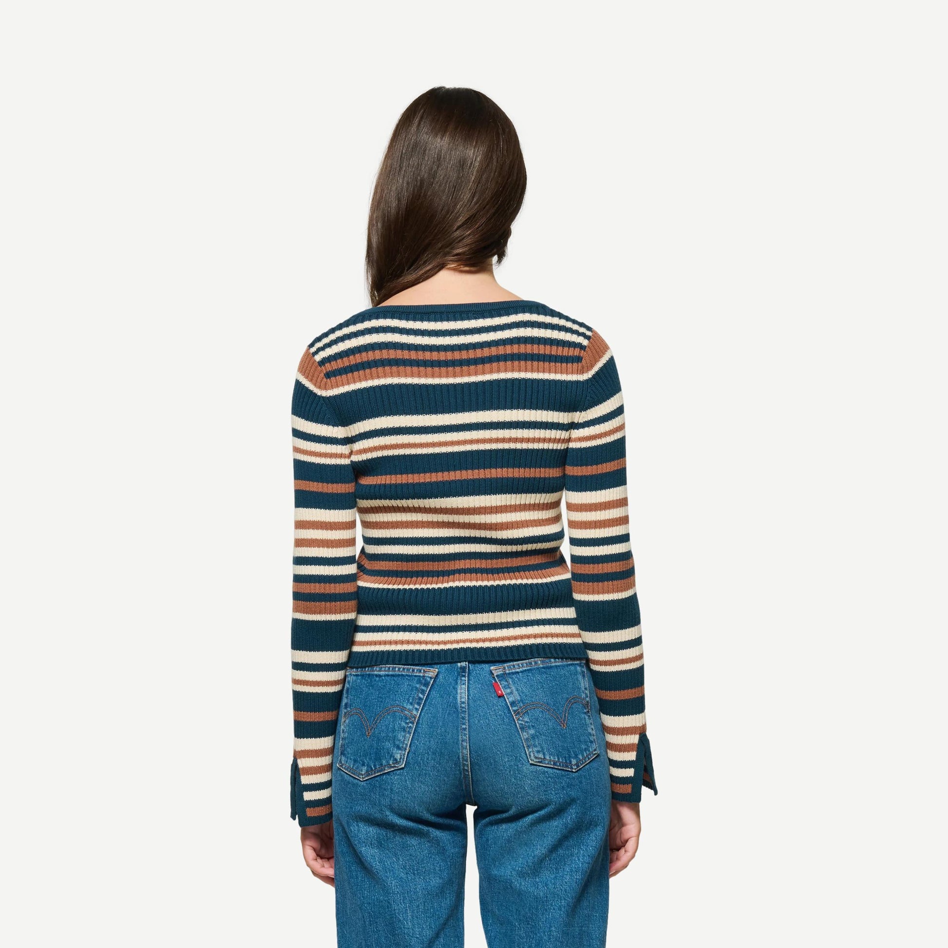Posey Sweater - Ojai Stripe - Galvanic.co