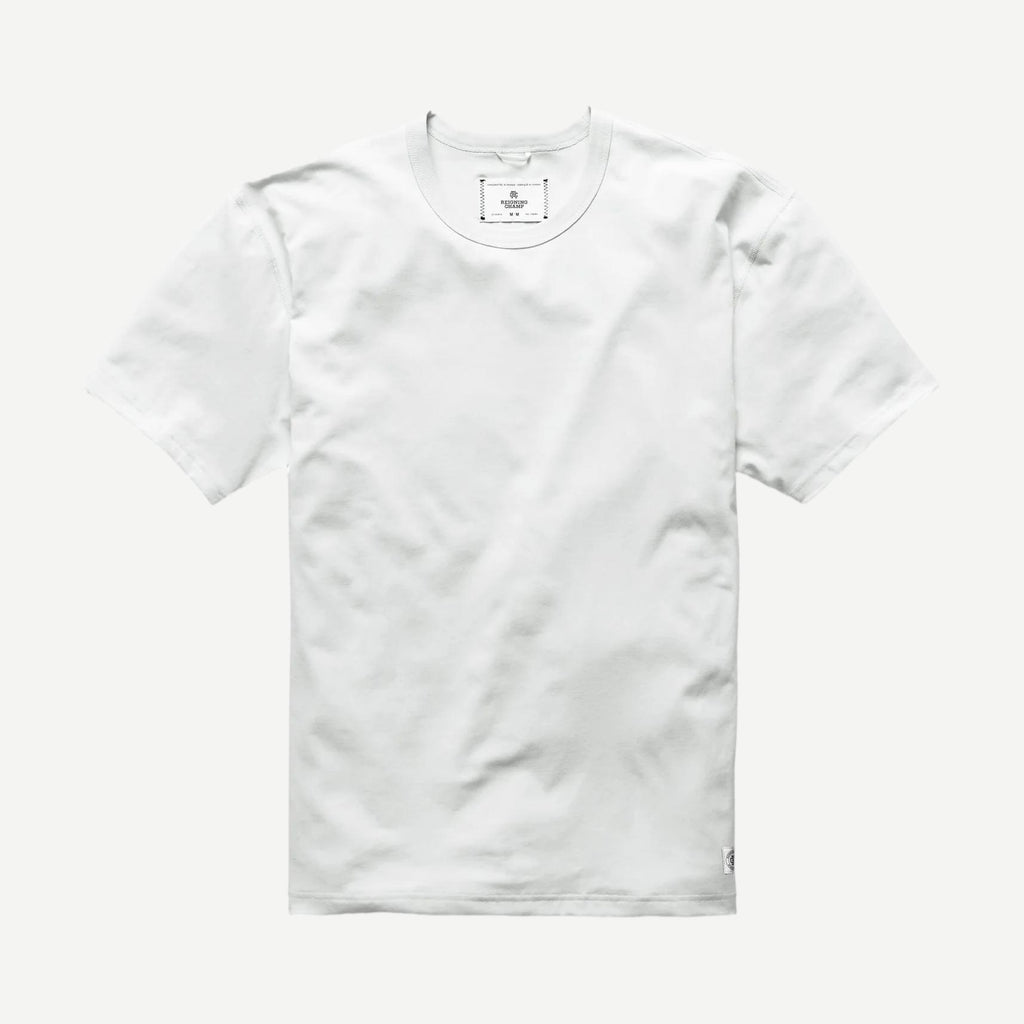 Knit Copper Jersey T-Shirt - White - Galvanic.co
