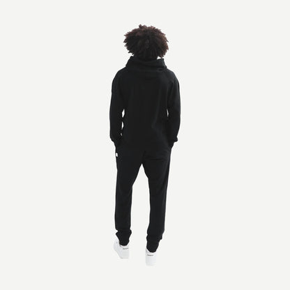 Lightweight Terry Hoodie - Black - Galvanic.co
