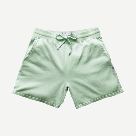 Knit Lightweight Terry Sweatshort - Aloe - Galvanic.co
