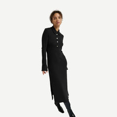 Rennie Dress - Jet Black - Galvanic.co