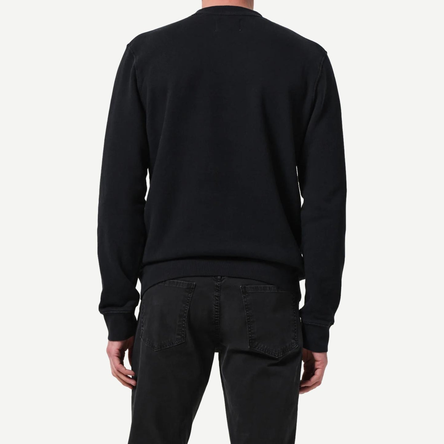 Vintage Crewneck Sweatshirt - Washed Black - Galvanic.co