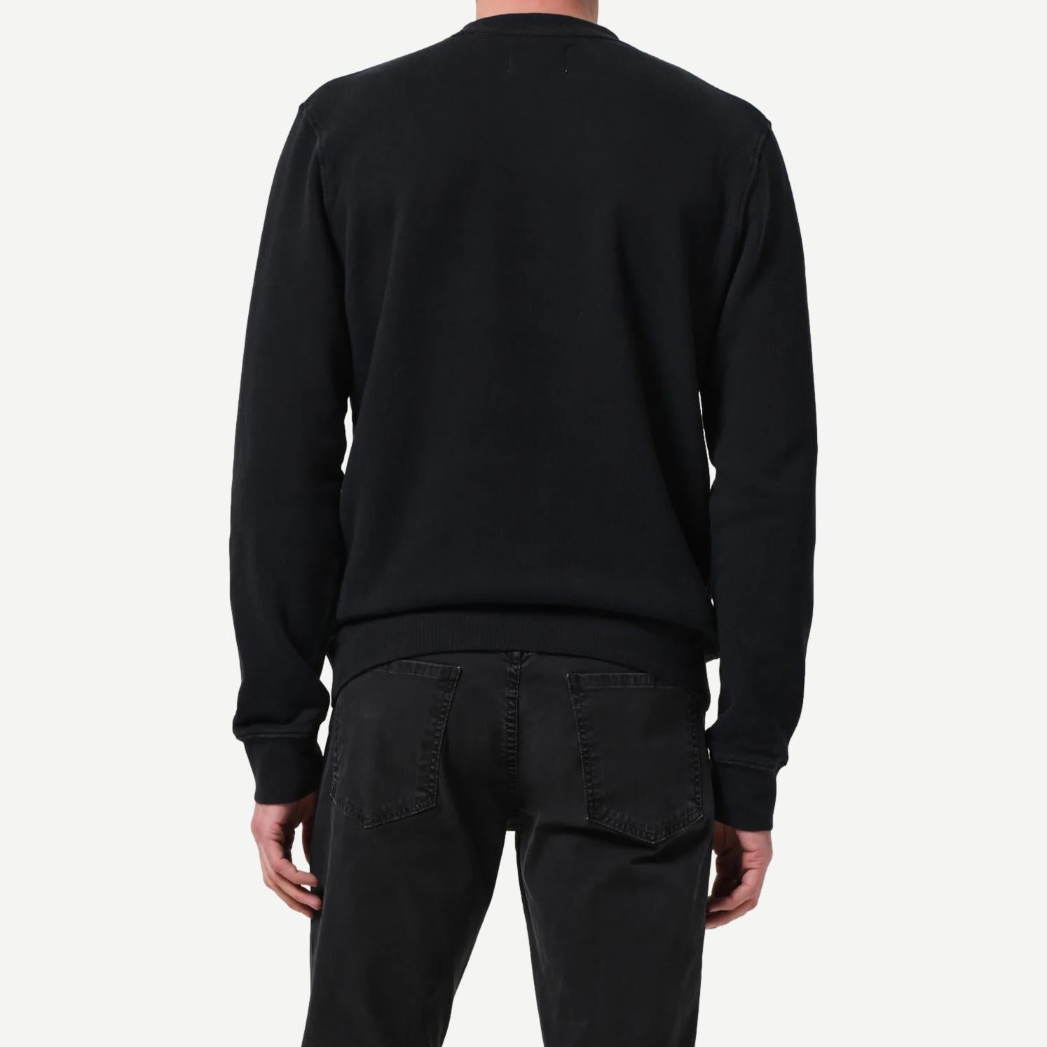 Vintage Crewneck Sweatshirt - Washed Black - Galvanic.co