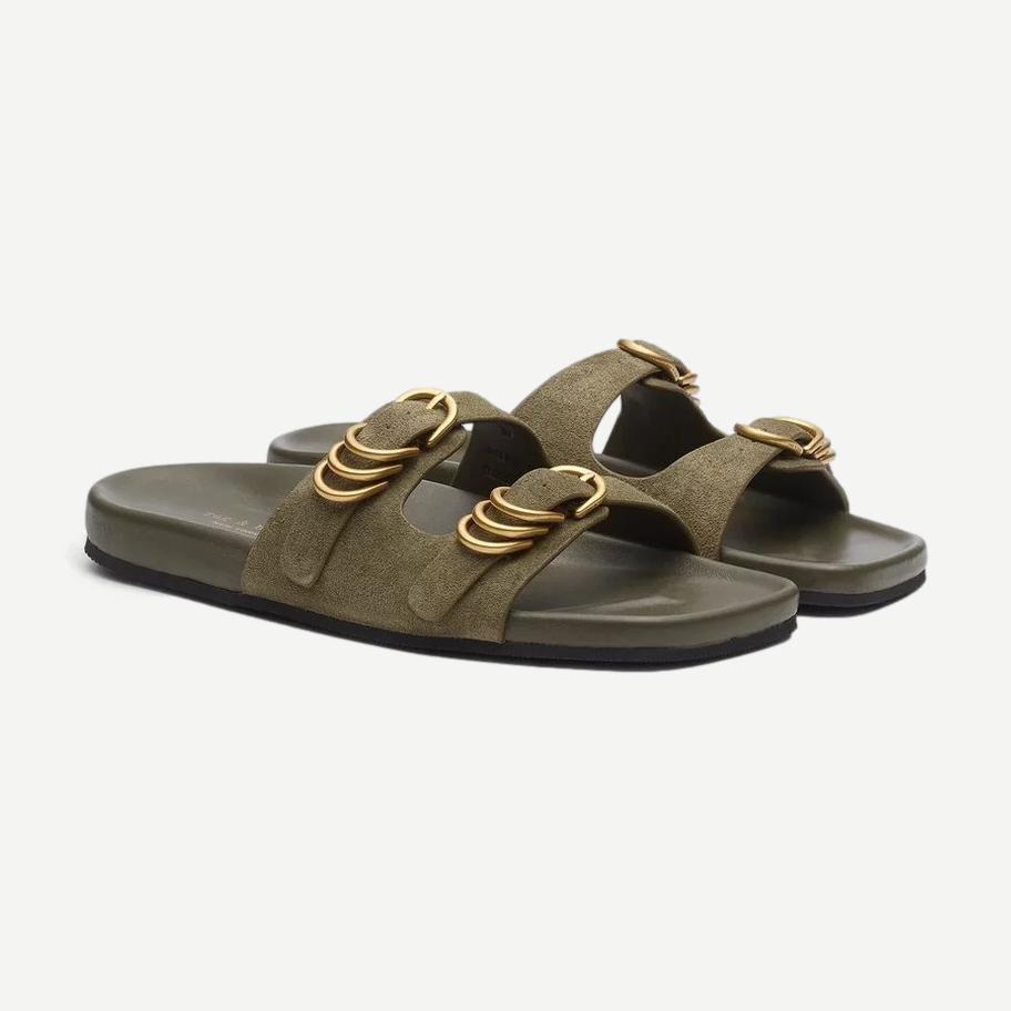 Rue Slide - Olive Sand - Galvanic.co