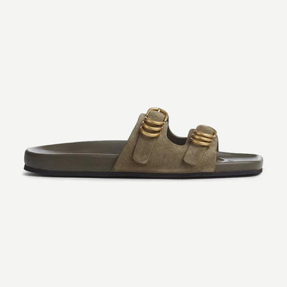 Rue Slide - Olive Sand - Galvanic.co