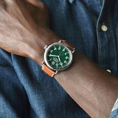 Runwell 47mm - Green - Galvanic.co