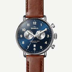 Canfield Chrono 43MM - Midnight Blue - Galvanic.co