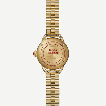 Limited Edition 3H 25mm Red Jasper Diamond Bezel - Gold
