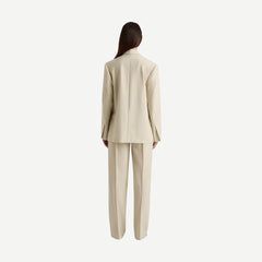 Lena Blazer - Beige - Galvanic.co