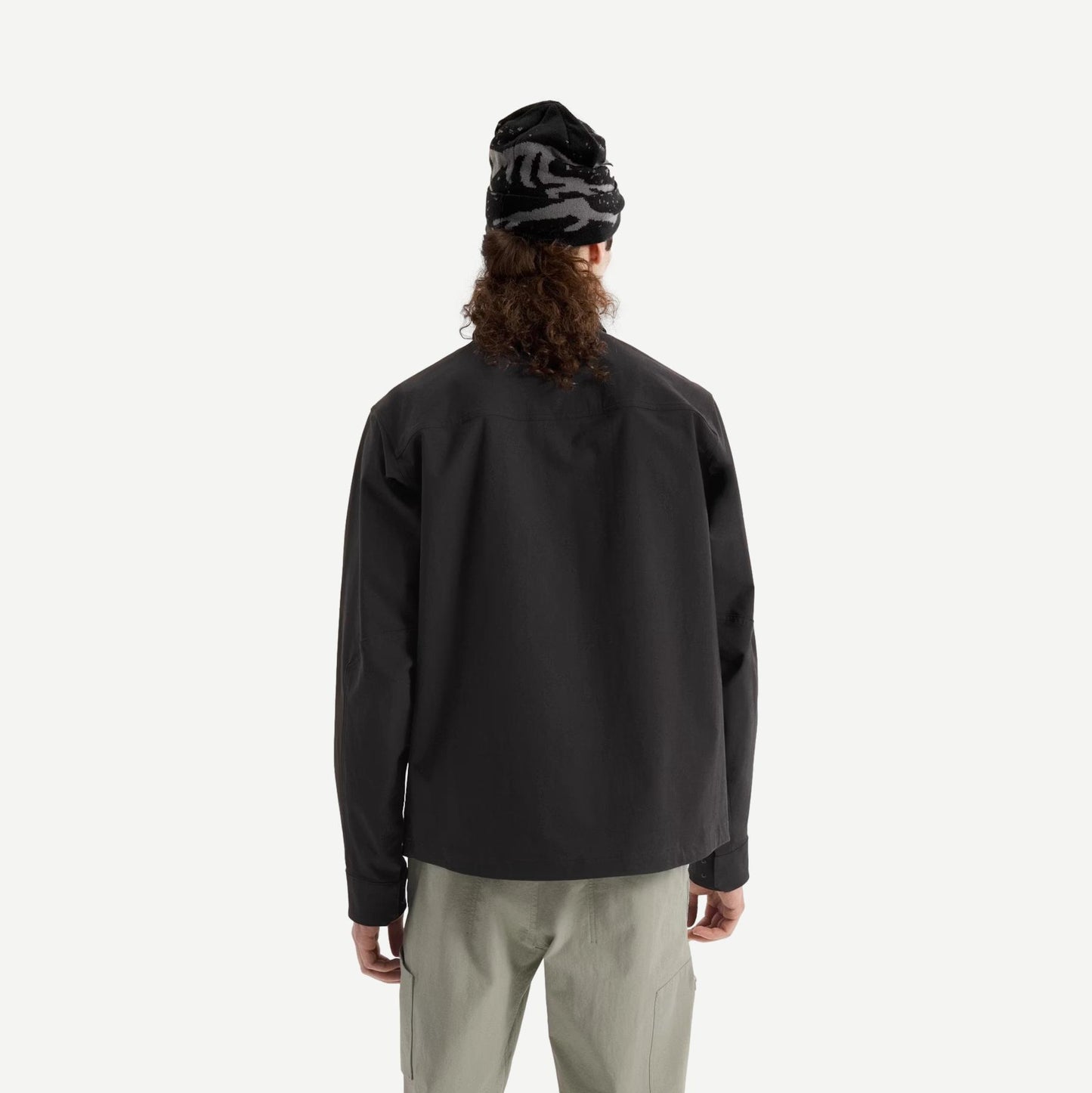 Cronin Cotton M Overshirt - Black - Galvanic.co