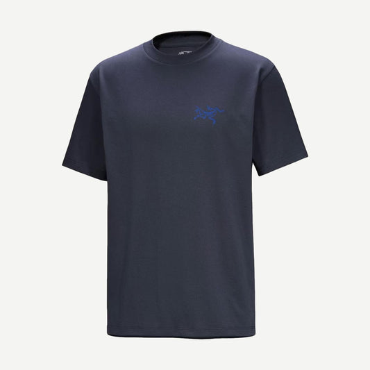 Kragg SL Cotton SS Tee - Black Sapphire - Galvanic.co