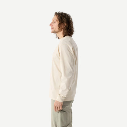 Kragg SL Cotton L/S Shirt - Sea Salt - Galvanic.co