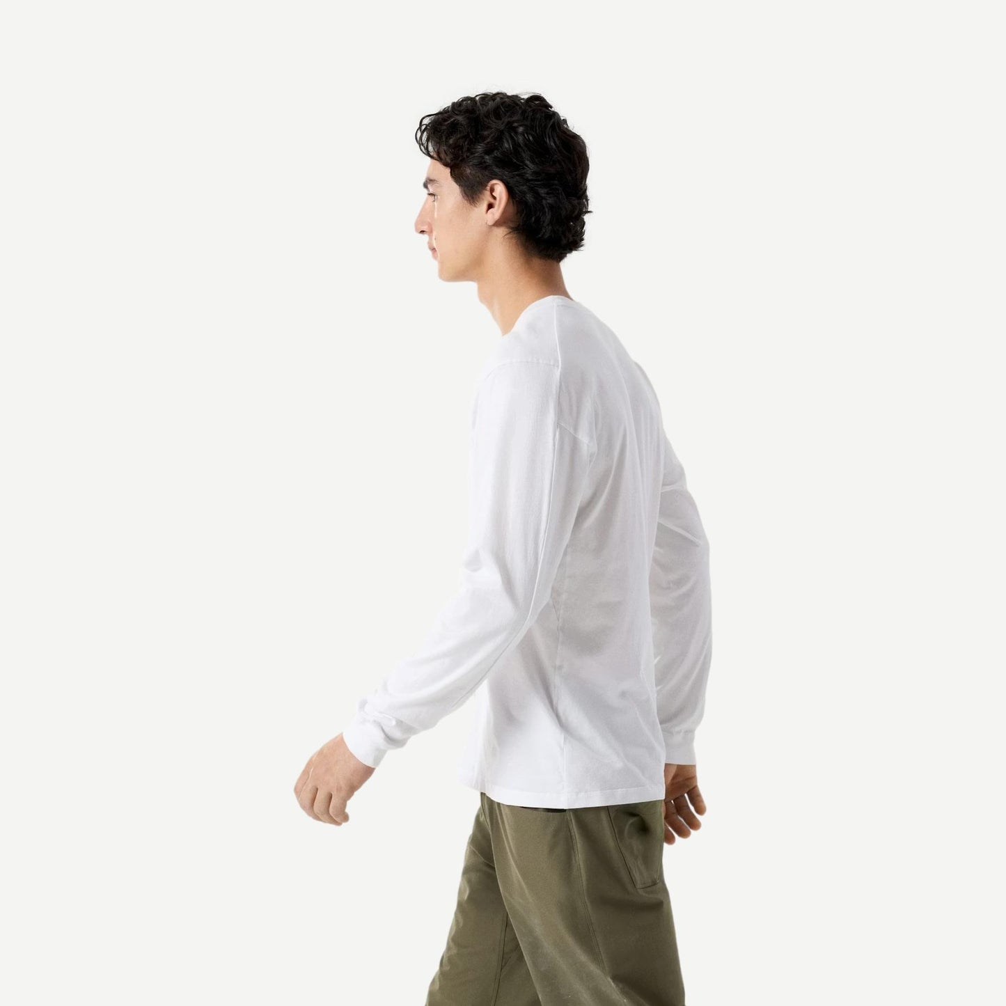 Kragg SL Cotton L/S Shirt - White Light - Galvanic.co