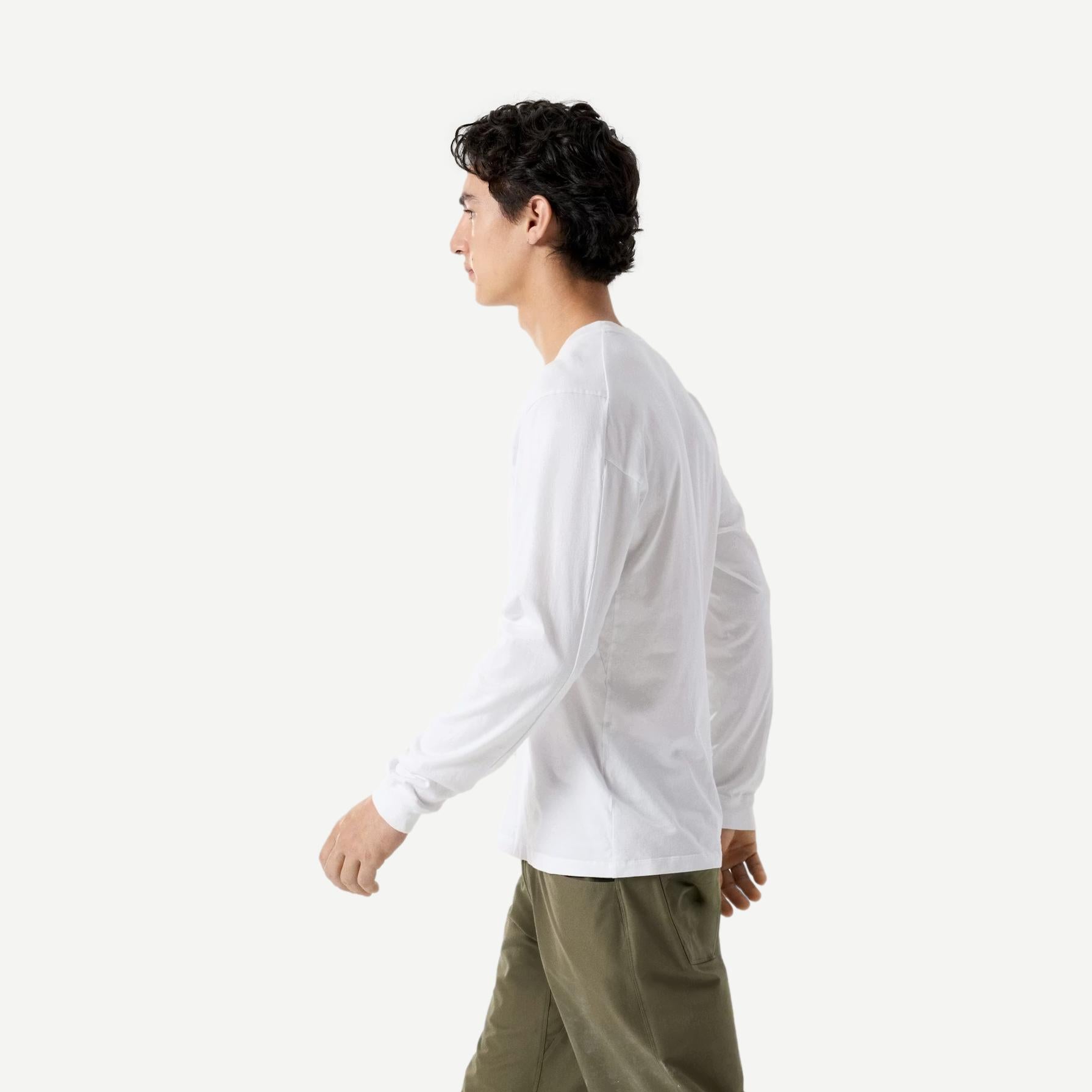 Kragg SL Cotton L/S Shirt - White Light - Galvanic.co