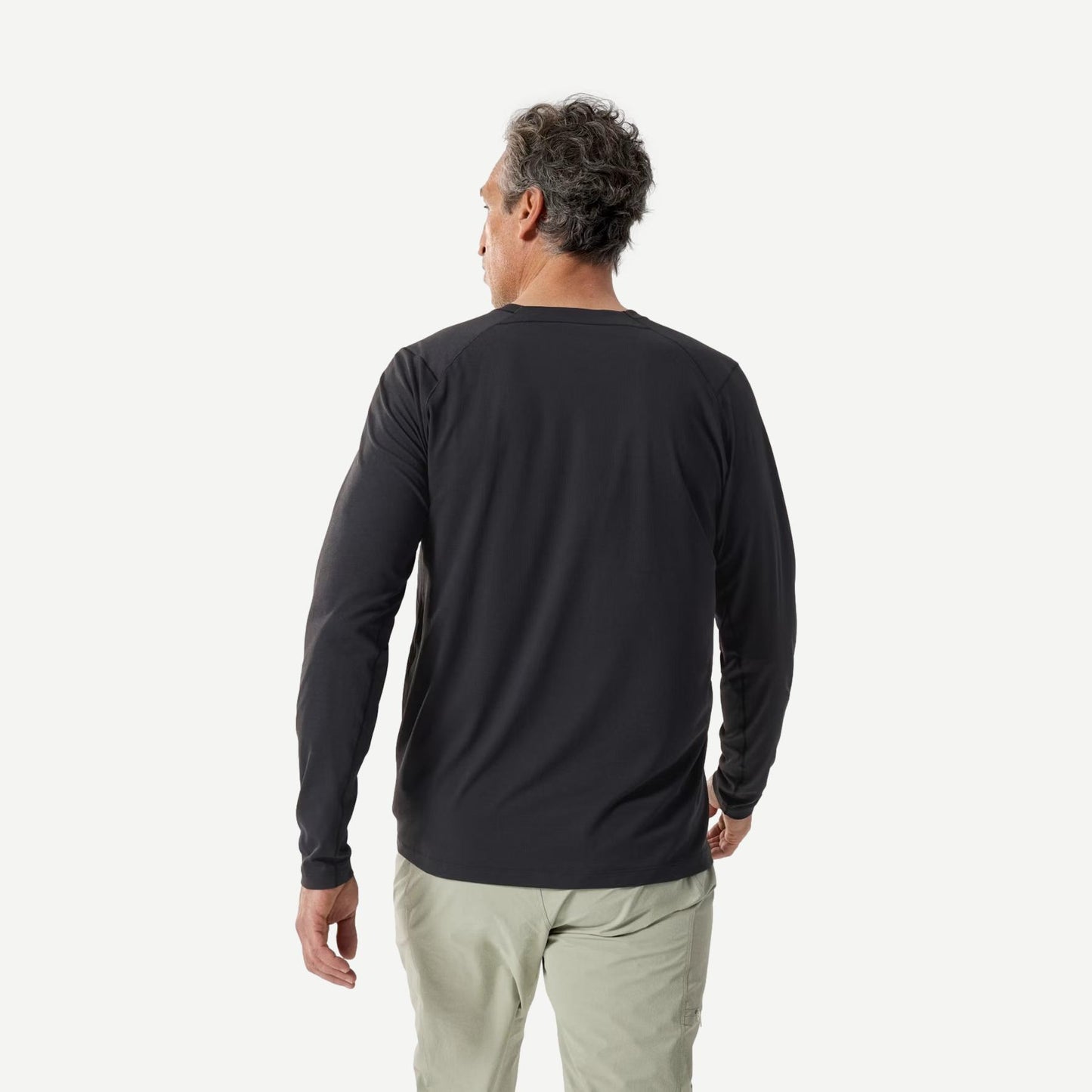 Cormac Crew M L/S - Black - Galvanic.co