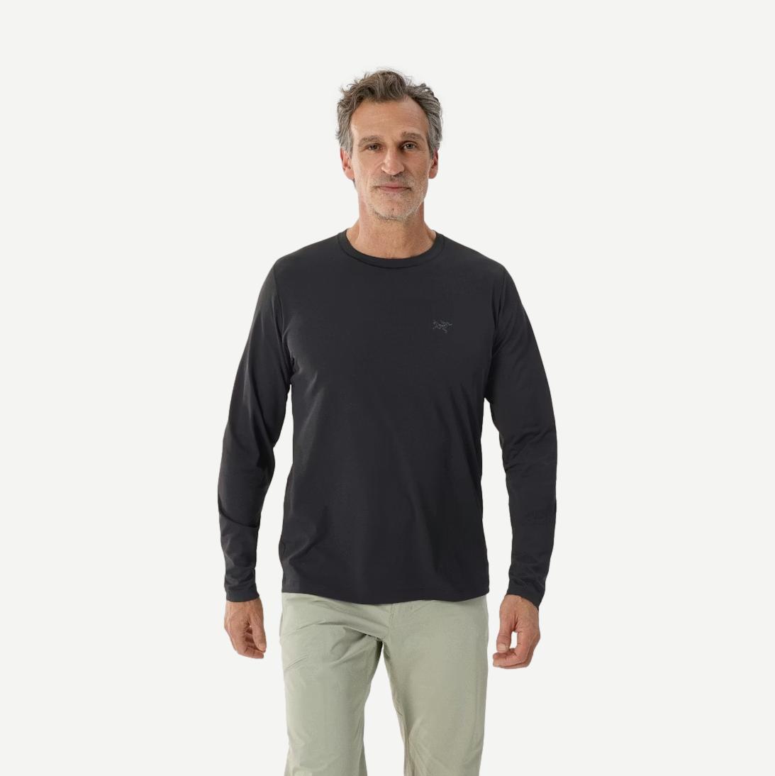 Cormac L/S Crew - Black - Galvanic.co