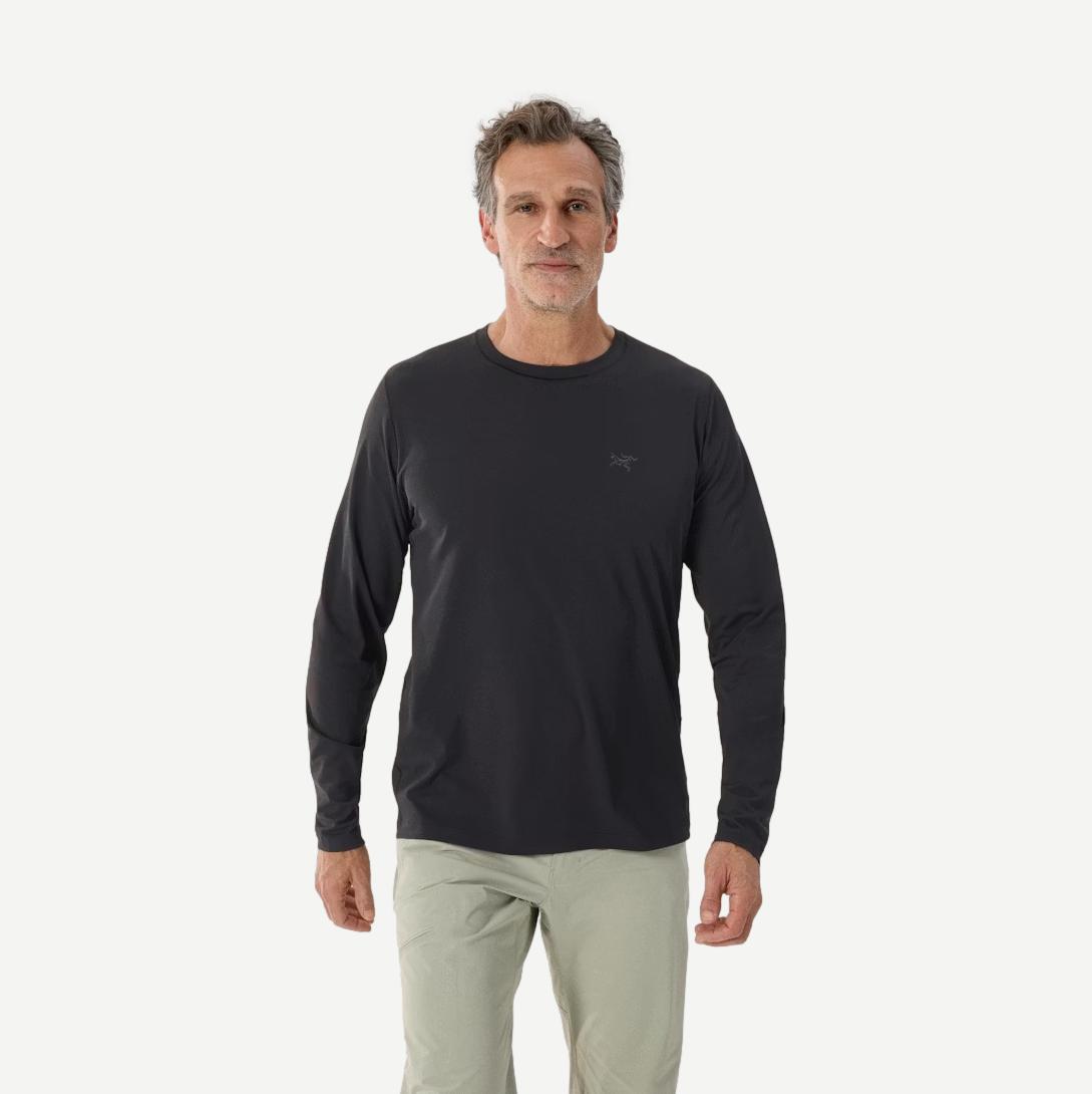 Cormac Crew M L/S - Black - Galvanic.co